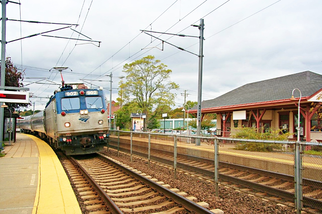 Amtrak Train, Mystic CT