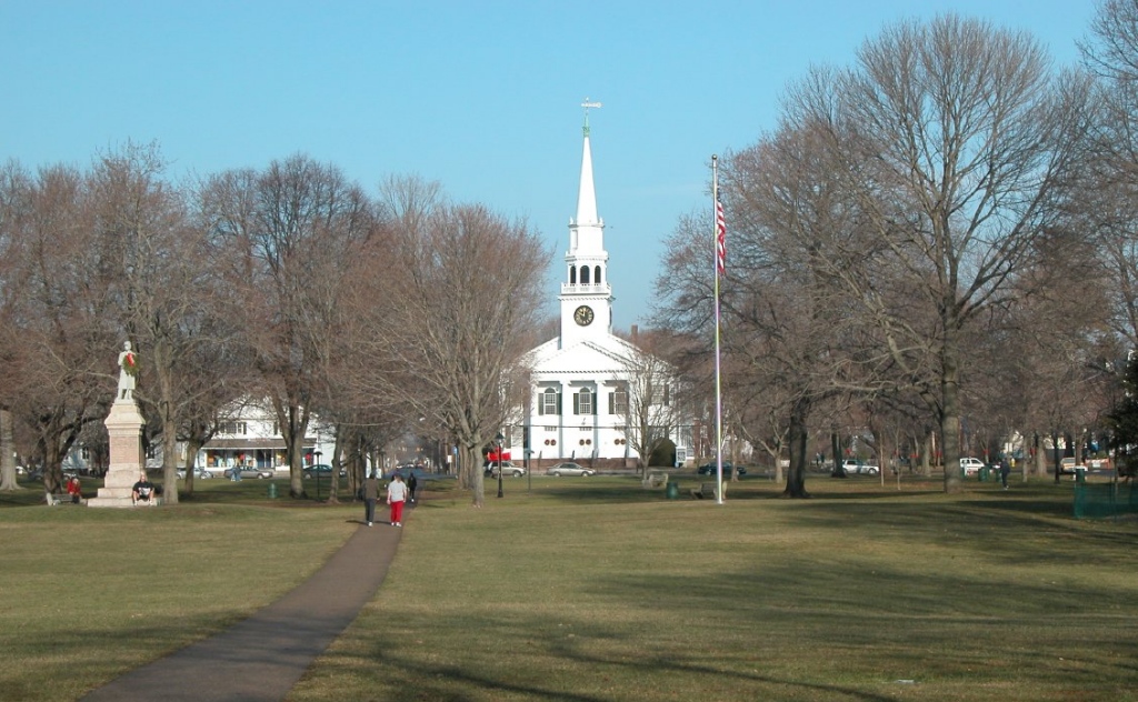 Town green, Guilford CT