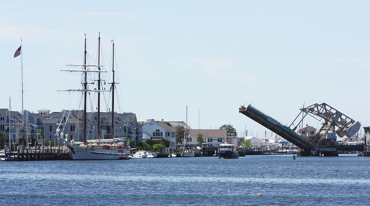 Bascule bridge, Mystic CT.