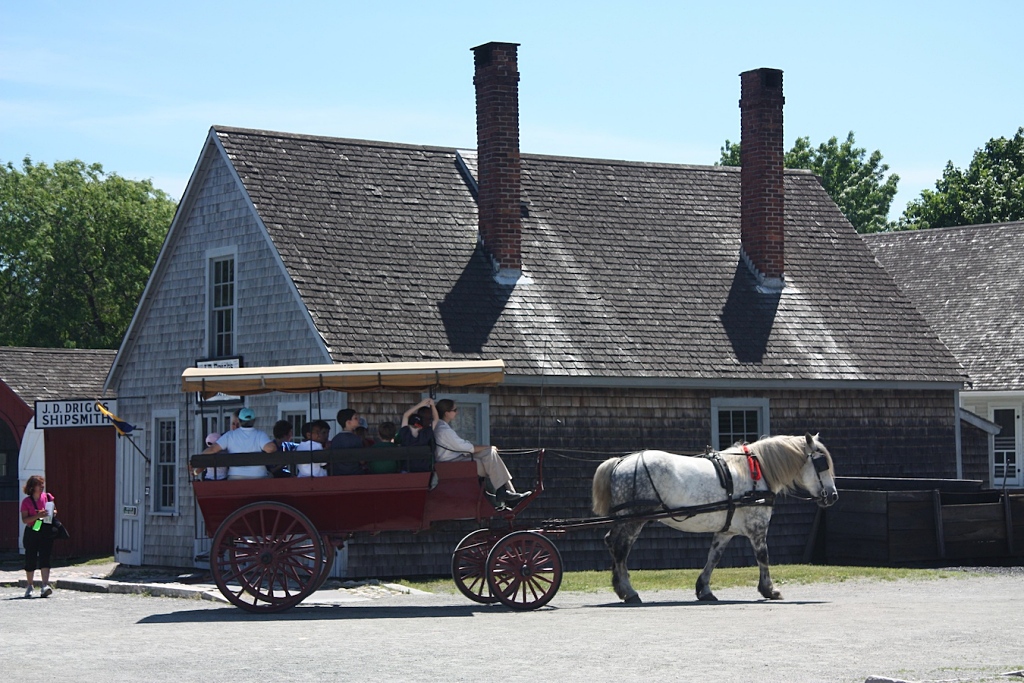 Horse & Buggy Ride, Mystic Seaport, Mystic CT