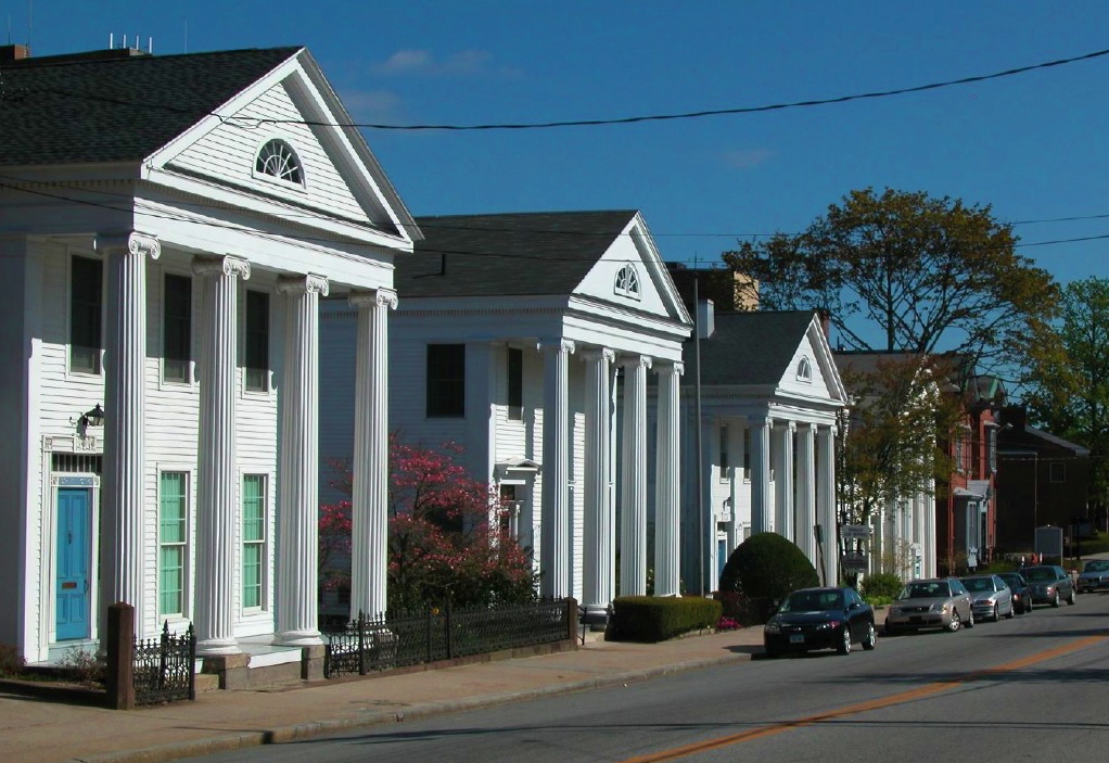 Greek Revival houses, New London CT