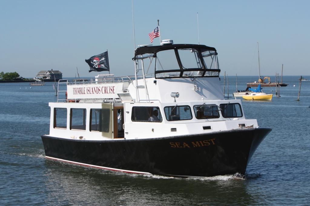 Sea Mist ferry, Thimble Islands, Connecticut Shoreline