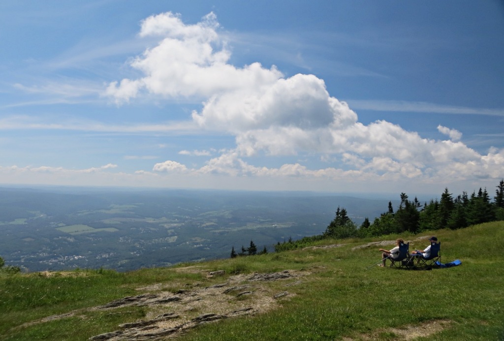 View from Mount Greylock MA