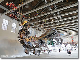 Phoenix by Xu Bing, MASS MoCA, Noth Adams MA