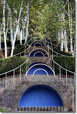 Water steps at Naumkeag, Stockbridge MA