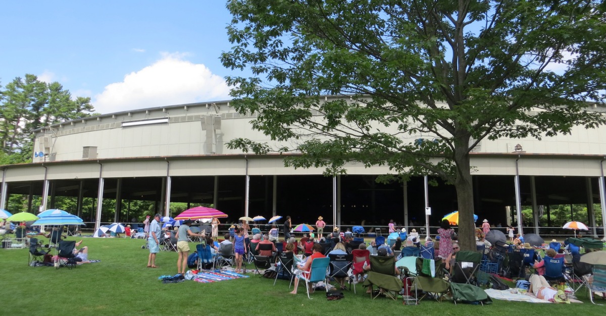 Koussevitsky  Music Shed, Tanglewood Music Festival, Lenox MA