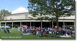 Koussevitsky  Music Shed, Tanglewood Music Festival, Lenox MA