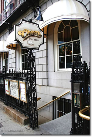 Entrance to Cheers Pub, Boston MA