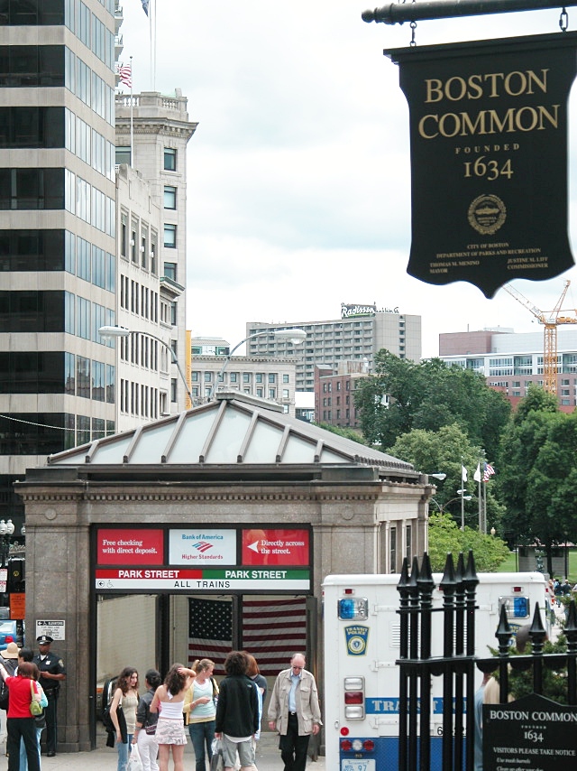 Park Street Subway Station, Boston MA