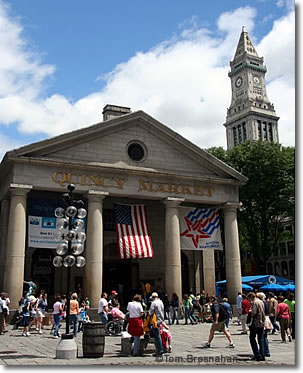 Quincy Market & Custom House Tower, Boston MA