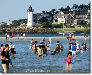 Wingaersheek Beach & Annisquam Light, Cape Ann, North Shore, Gloucester, Massachusetts