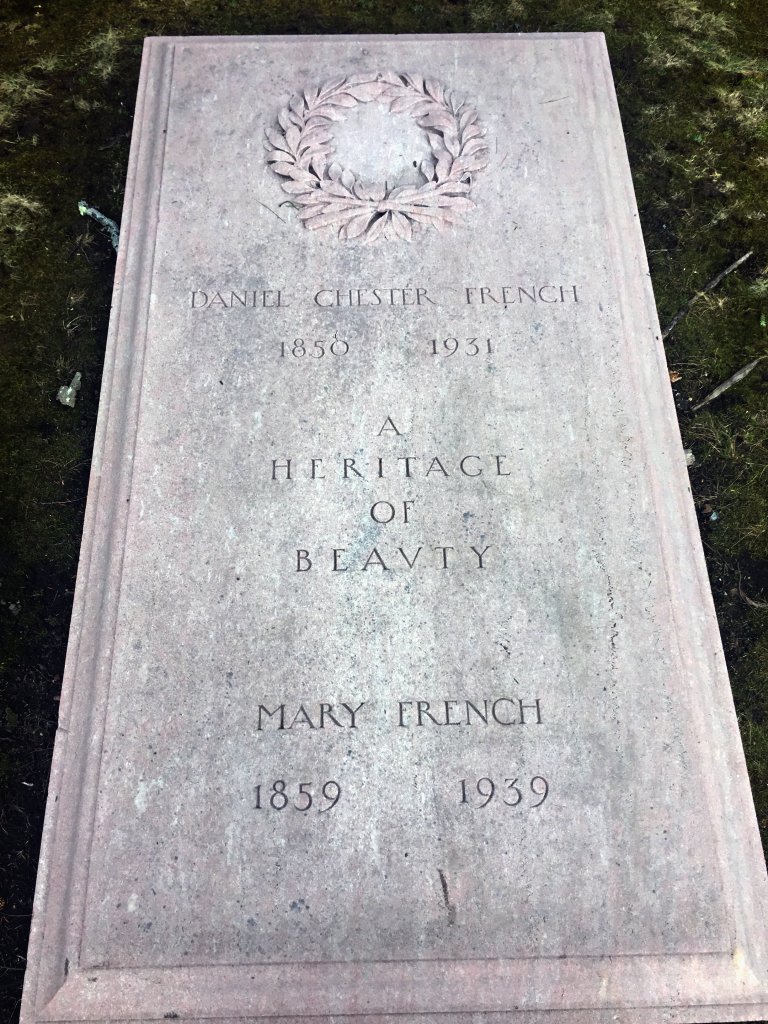 Daniel Chester French's Grave, Concord MA