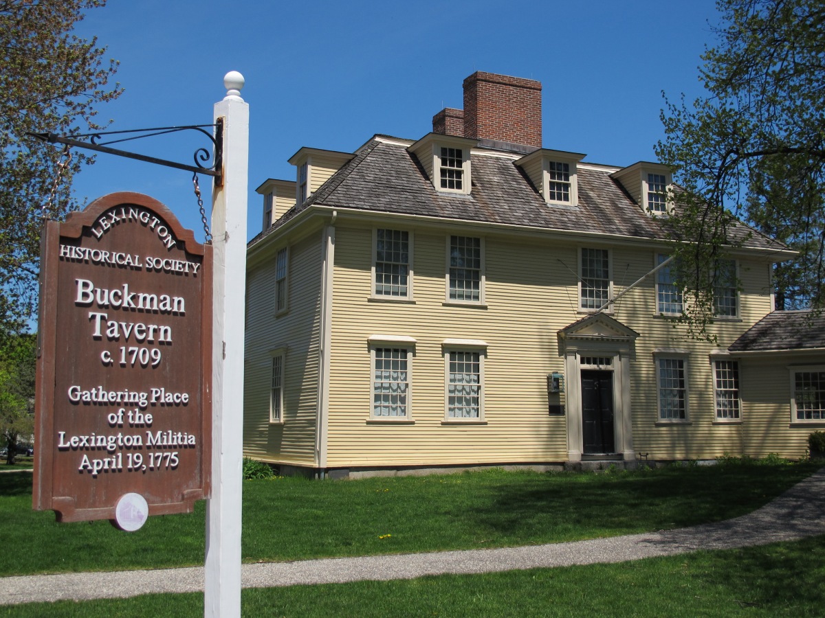 Buckman Tavern, Lexington MA