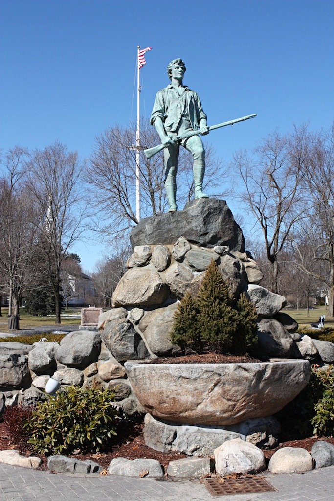 The Lexington Minuteman, by Henry Hudson Kitson.