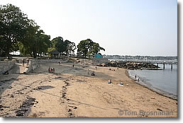 Beach at Salem Willows Park, Salem MA