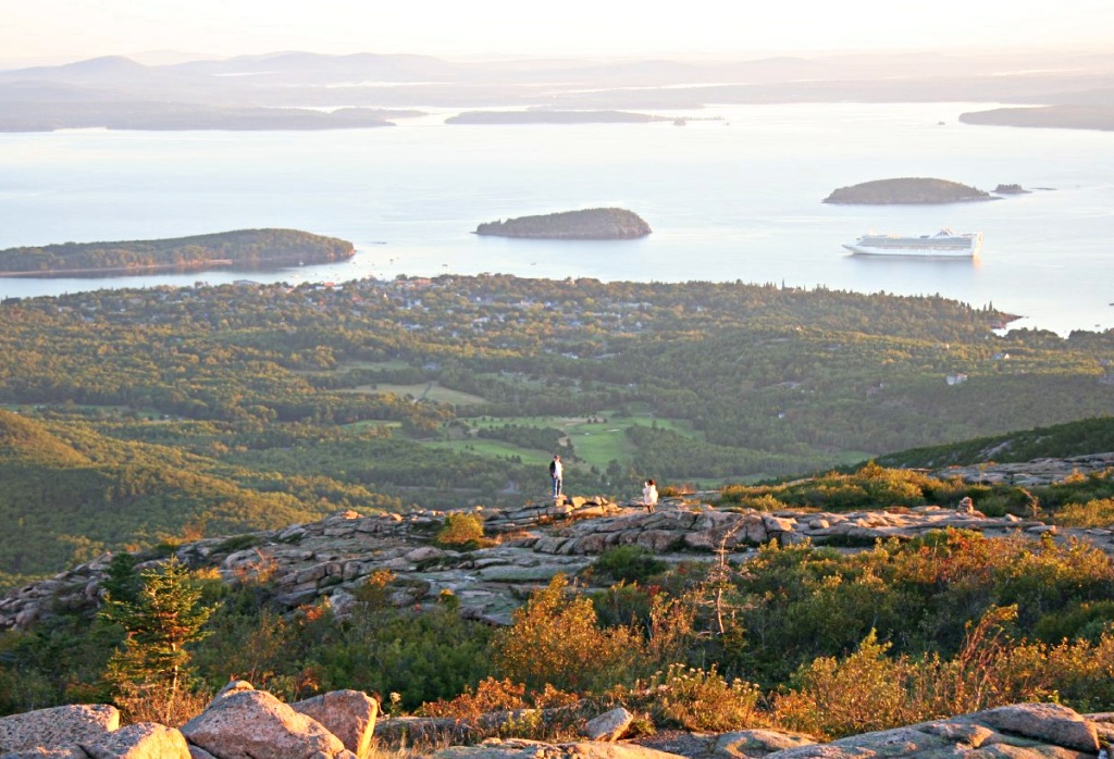 Frenchman Bay from Cadillac Mountain, Bar Harbor, Maine