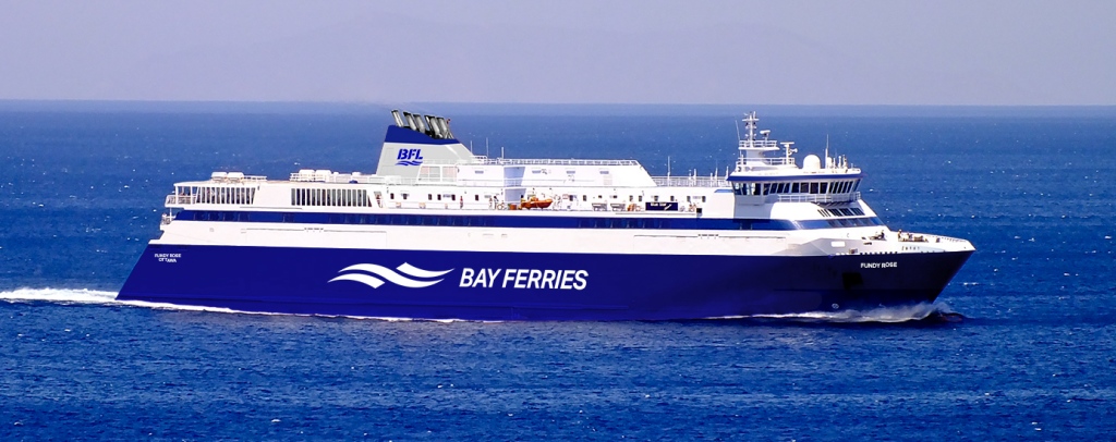 Fundy Rose ferry, Saint John NB to Digby NS, Canada