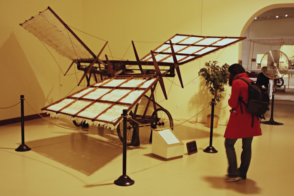 Clark Ornithopter at Owl's Head Transportation Museum, Rockland ME.