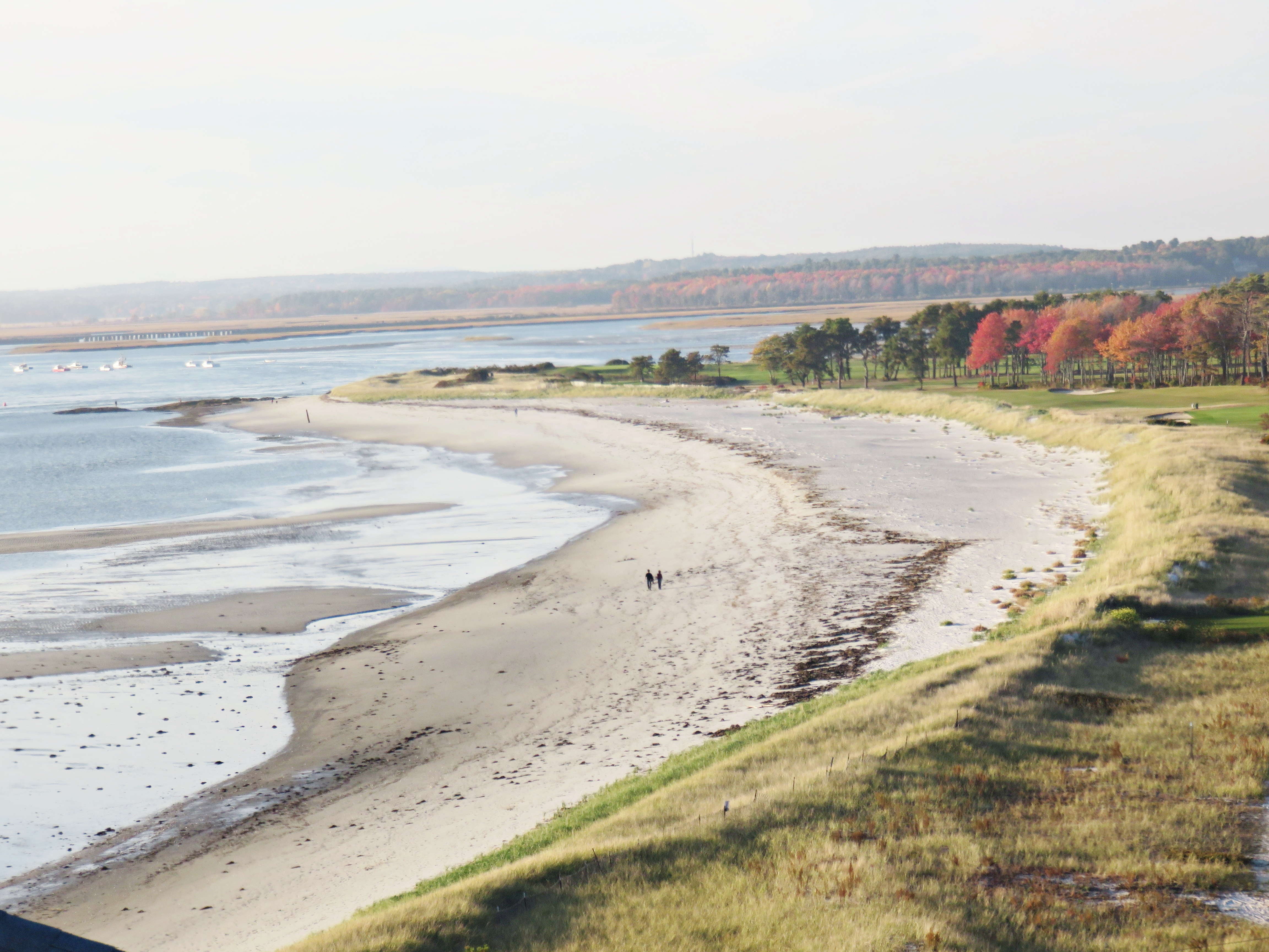 Western Beach from Black Point Inn, Prouts Neck, Maine