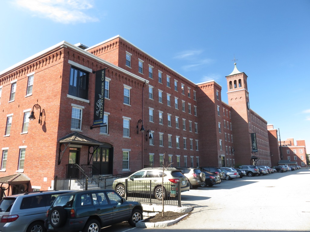 19th-century Brick Textile Mill, Manchester, New Hampshire