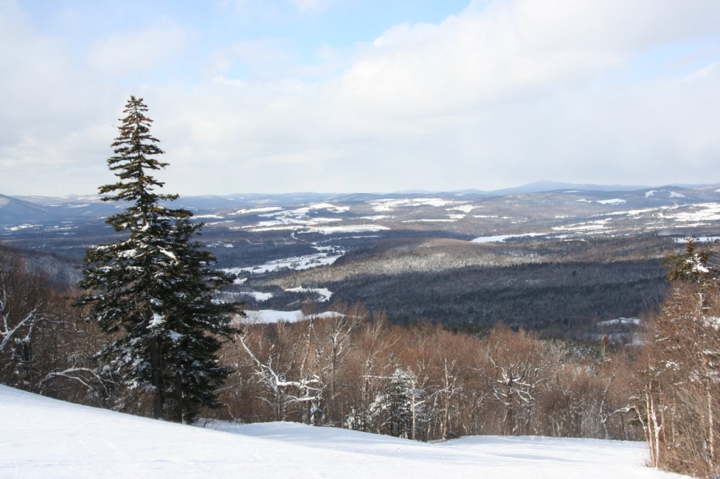 View from The Balsam's mountain