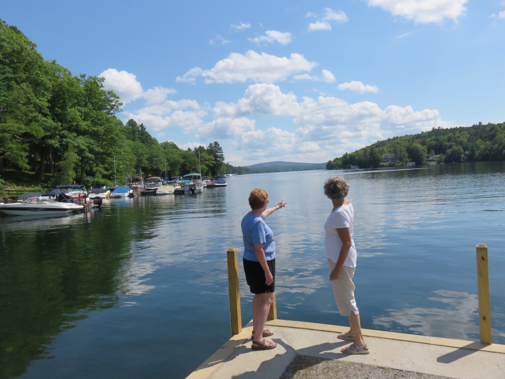 Lake Sunapee from Georges Mills, New Hampshire