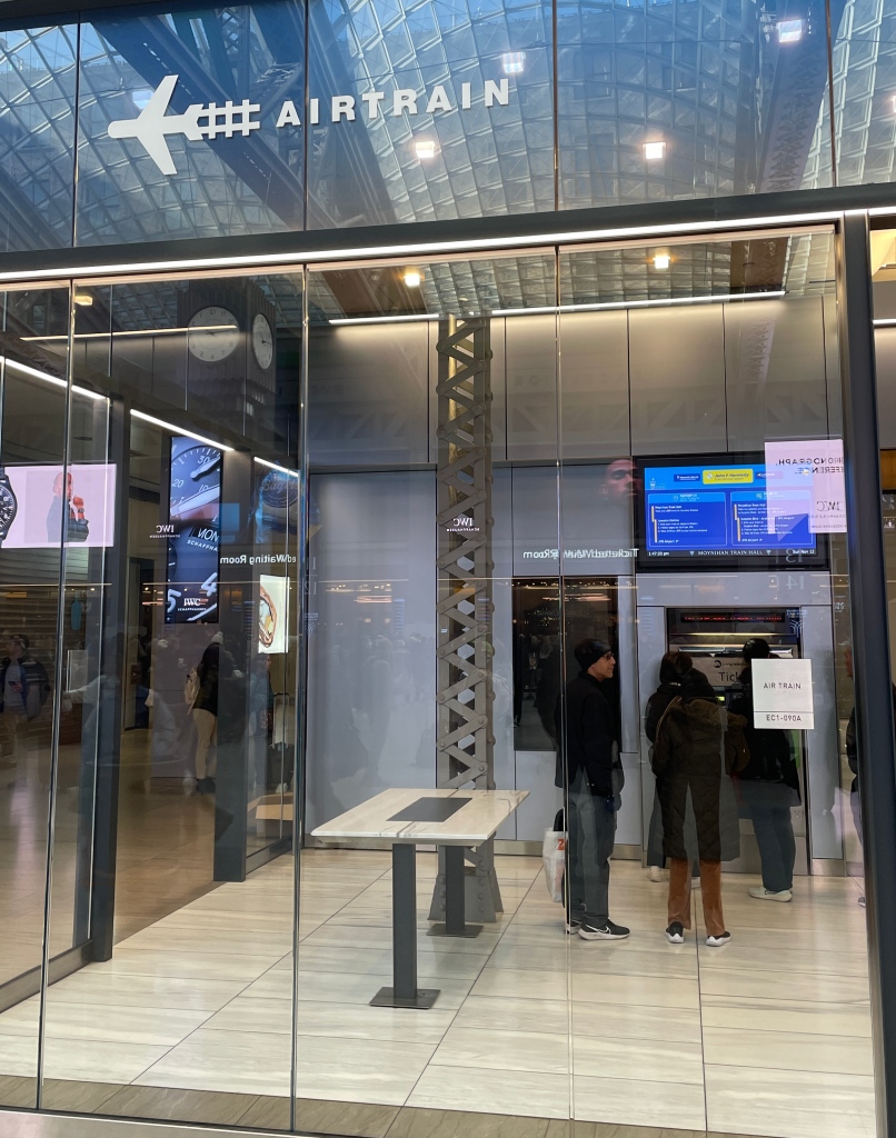 AirTrain office, Moynihan Train Hall, New York City