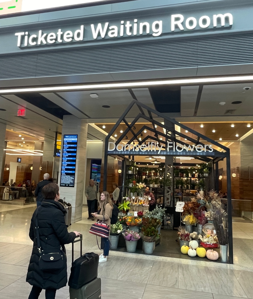 Amtrak Waiting Room, Moynihan Train Hall, New York City