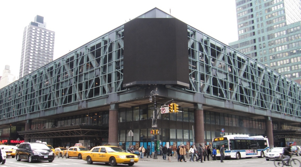 Port Authority Midtown Bus Terminal, New York NY.