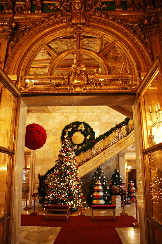 Marble House at Christmas, Newport RI