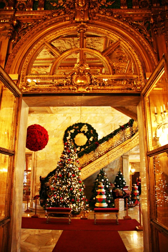 Marble House at Christmas, Newport RI